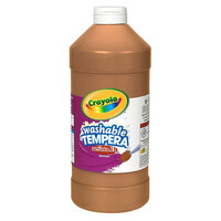 Crayola 543132007 Artista II 32 fl. oz. Brown Washable Tempera Paint