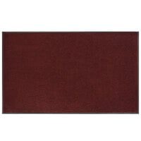 Lavex 3' x 4' Crimson Olefin Indoor Entrance Mat