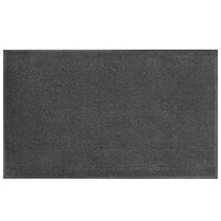Lavex 3' x 4' Gray Olefin Indoor Entrance Mat