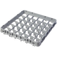 Cambro 36E1151 Soft Gray 36 Compartment Full Size Full Drop Camrack Extender - 19 5/8" x 19 5/8" x 2"