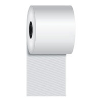 Iconex Sticky Media® 3 1/8" x 270' Full-Tack Linerless Receipt Paper Roll - 12/Case