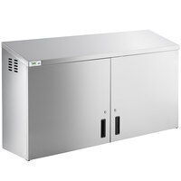 Regency 60" Stainless Steel Wall Cabinet with Hinged Doors
