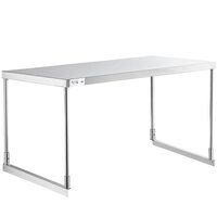 Avantco 178SSSOSP1 Stainless Steel Single Deck Overshelf for SSPPT-1 Series - 18" x 44"