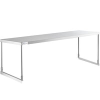 Avantco 178SSSOSP2 Stainless Steel Single Deck Overshelf for SSPPT-2 Series - 18" x 67"