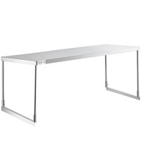 Avantco 178SSSOSP260 Stainless Steel Single Deck Overshelf for SSPPT-260 Series - 18" x 60"