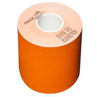 Iconex MAXStick® 2GOSE 3 1/8" x 160' Orange Side-Edge Adhesive Thermal Linerless Sticky Receipt / Label Paper Roll - 24/Case