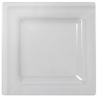 Fineline Settings 1608-CL Solid Squares 8" Clear Square Salad Plate - 120/Case