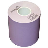 Iconex MAXStick® 2GOSE 3 1/8" x 160' Violet Side-Edge Adhesive Thermal Linerless Sticky Receipt / Label Paper Roll - 24/Case