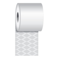 Iconex MAXStick® 2GO PlusD 3 1/8" x 240' Diamond Adhesive Thermal Linerless Sticky Receipt / Label Paper Roll - 32/Case