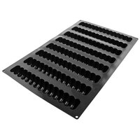 Silikomart SQ072 8 Compartment Infinity Silicone Baking Mold - 13 3/16" x 1 13/16" x 1 1/2" Cavities