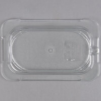 Carlisle 10336U07 StorPlus 1/9 Size Clear Universal Flat Lid