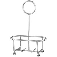 Vollrath WR-1003 4 3/8" x 2 3/8" x 6" Dripcut® Wire Rack Condiment Caddy