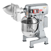 Avantco MX20SHSLK 20 Qt. Planetary Stand Mixer with Guard, Standard Accessories & Shredder Attachment - 120V, 1 1/2 hp