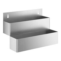 Steelton Stainless Steel Double Tier Speed Rail - 15"