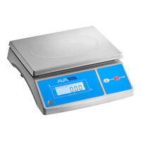 AvaWeigh PC40OS 40 lb. Digital Portion Control Scale with an Oversized Platform