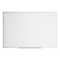 Dynamic by 360 Office Furniture 36" x 24" Wall-Mount Melamine Whiteboard with Aluminum Frame