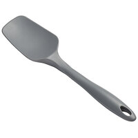 Tablecraft H3910GY 10 1/4" High Heat Gray Silicone Spoonula