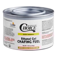 Choice 2.5 Hour Ethanol Gel Chafing Dish Fuel - 72/Case