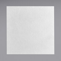 Hoffmaster 125043 Flat Pack 14 1/2" x 14 1/2" White Linen-Like Dinner Napkin - 1000/Case