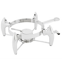 Walco Idol from Steelite International WLWI6BC 7 Qt. Round Stainless Steel Chafer Burner Stand