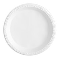 Ecopax 10" White / Ivory Mineral-Filled Polypropylene Plate - 400/Case