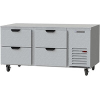 Beverage-Air UCRD67AHC-4-ADA 67" Four Drawer Undercounter Refrigerator