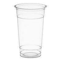 Choice 20 oz. Plastic Cold Cup - Designed for Use without Lids - 50/Pack