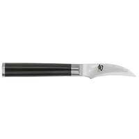 Shun DM0715 Classic 2 1/2" Forged Bird's Beak Paring Knife with Pakkawood Handle