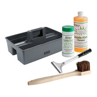 Chrome Griddle Cleaning Gear Kit