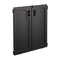 Suncast HKCBMDOOR Black Lockable Resin Doors for Janitorial / Housekeeping Cart