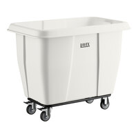 Lavex 12 Cubic Foot White Cube Truck (600 lb. Capacity)