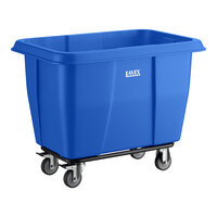Lavex 8 Cubic Foot Blue Cube Truck (500 lb. Capacity)
