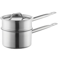 Vigor SS1 Series 2 Qt. Stainless Steel Double Boiler Set