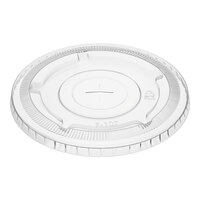 EcoChoice 32 oz. PLA Compostable Plastic Cold Cup Lid with Straw Slot - 500/Case