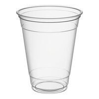 EcoChoice 12 oz. PLA Compostable Plastic Cold Cup - 50/Pack