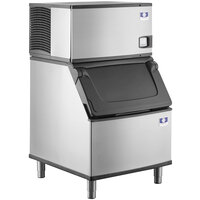 Manitowoc IDT0300A-161 Indigo NXT 30" Air Cooled Full Dice Cube Ice Machine / Storage Bin - 115V, 305 lb.