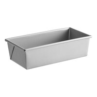 Baker's Lane 1.5 lb. Glazed Aluminized Steel Bread Loaf Pan - 10" x 5" x 3"