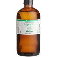 LorAnn Oils 16 fl. oz. All-Natural Peppermint Super Strength Flavor