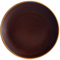 RAK Porcelain GNNNPR15CL Genesis Glossy 5 7/8" Brilliant Clove Flat Porcelain Coupe Plate - 24/Case