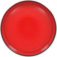 RAK Porcelain FRNODP27RD Fire 10 5/8" Red Deep Porcelain Plate - 6/Case