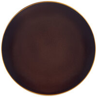 RAK Porcelain GNNNPR27CL Genesis Glossy 10 5/8" Brilliant Clove Flat Porcelain Coupe Plate - 12/Case