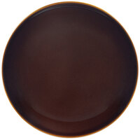 RAK Porcelain GNNNPR24CL Genesis Glossy 9 7/16" Brilliant Clove Flat Porcelain Coupe Plate - 12/Case