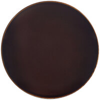 RAK Porcelain GNNNPR29CL Genesis Glossy 11 3/8" Brilliant Clove Flat Porcelain Coupe Plate - 12/Case