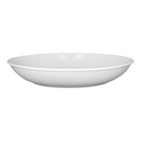 RAK Porcelain Soul 12 1/4" Bright White Embossed Deep Coupe Porcelain Plate - 6/Case