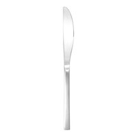 Fortessa 1.5B.165.00.005 Arezzo Brushed 8 3/4" 18/10 Stainless Steel Extra Heavy Weight Solid Handle Table Knife - 12/Case