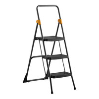 Cosco 11839GGO Commercial Gray 3-Step Folding Step Stool