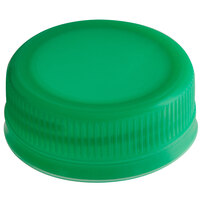 Green Unlined Tamper-Evident Cap for Juice Bottles - 2500/Case