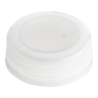 Clear Tamper-Evident Cap for Juice Bottles - 100/Pack