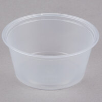 Dart Conex Complements 325PC 3.25 oz. Clear Plastic Souffle / Portion Cup - 125/Pack