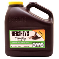 HERSHEY'S SIMPLY Chocolate Syrup Jug 7.5 lb